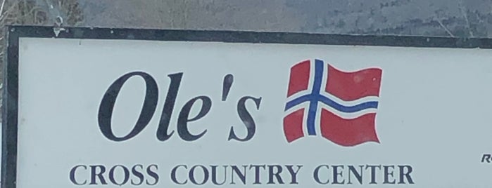 Ole's Cross Country Ski Center is one of Vermont.