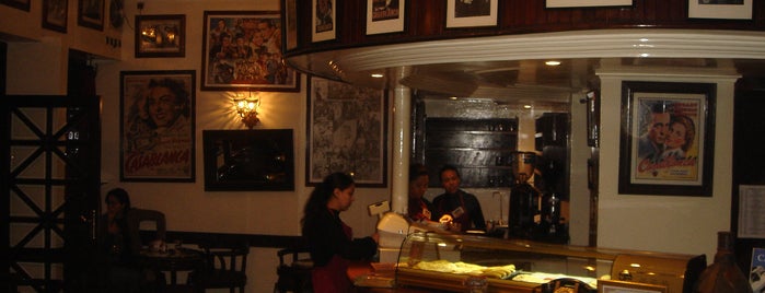 Casablanca Café is one of places.