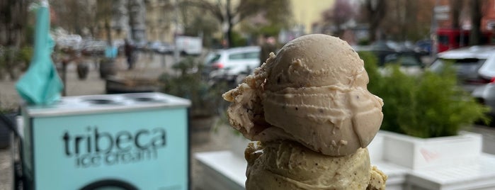 Tribeca Ice Cream is one of key places.