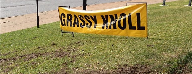 The Grassy Knoll is one of Dallas.
