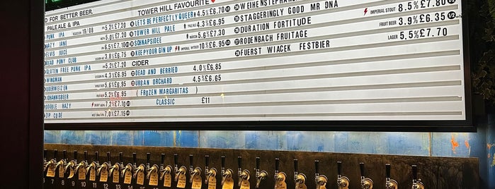 BrewDog Outpost Tower Hill is one of London.
