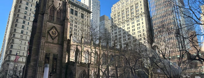 Trinity Church is one of NY to do.