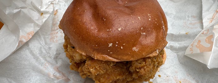 Popeyes Louisiana Kitchen is one of Burgers.