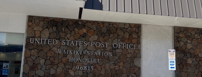 US Post Office is one of Places Frequented.