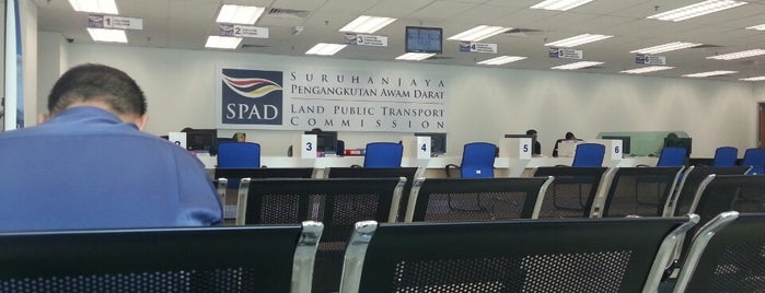 Suruhanjaya Pengangkutan Awam Darat (SPAD) is one of One Precinct.