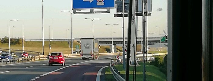 D0 Exit 16 is one of R1 (Pražský okruh).