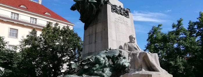 Socha Františka Palackého is one of Prague.