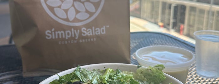 Simply Salad is one of The 7 Best Salad Restaurants in Los Angeles.