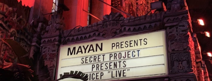 The Mayan is one of LA Nightlife.