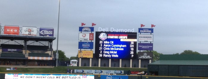 Dell Diamond is one of Take Me Out to the Ballgame.