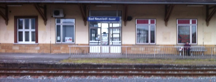 Bahnhof Bad Neustadt (Saale) is one of Bahnhöfe.