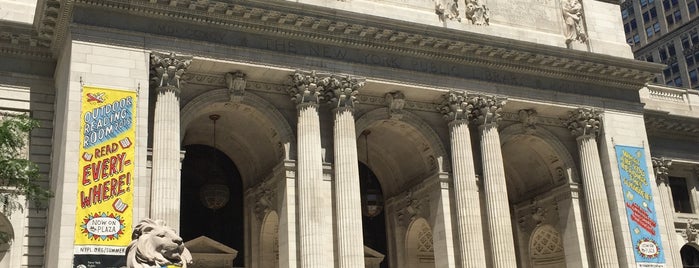 New York Public Library is one of My Manhattan Faves.