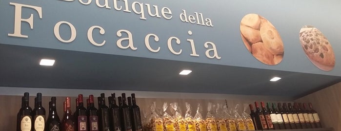 Boutique Della Focaccia is one of Lieux qui ont plu à Luca.