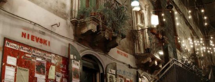Nievski is one of The best after-work drink spots in Catania, Italia.
