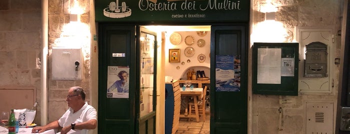 Osteria dei Mulini is one of Tempat yang Disukai Luca.