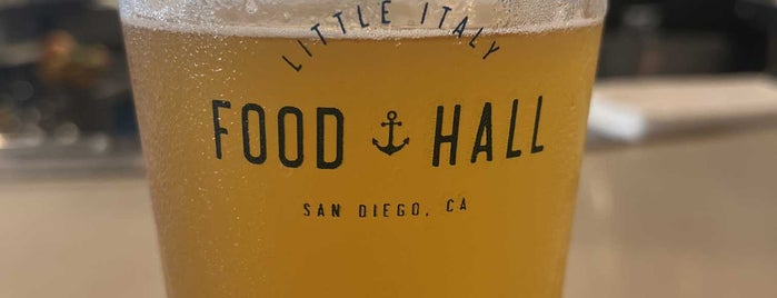 Little Italy Food Hall is one of La Jolla.