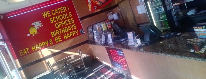 Happy's Pizza is one of Hey.