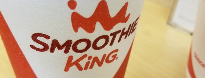 Smoothie King is one of places.