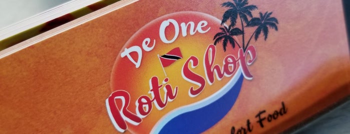 De One Roti Shop is one of Want To Visit.