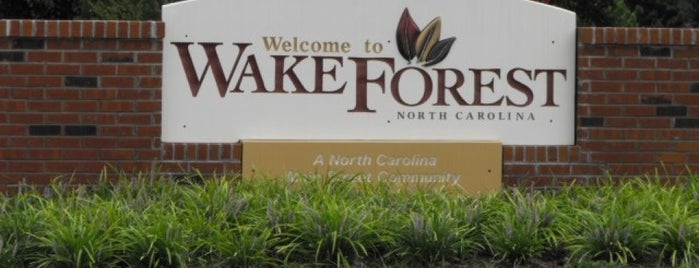 Wake Forest, NC is one of North Carolina Cities.