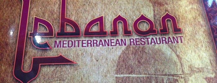 Lebanon Mediterranean restaurant is one of favorites.