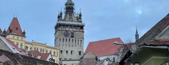 Sighișoara is one of A NYer in Europe.