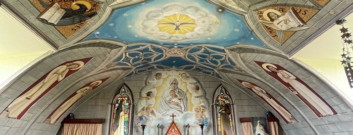 Italian Chapel is one of Orkney.