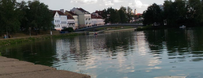 Набережная реки Свислочь is one of Lugares favoritos de Юрий.
