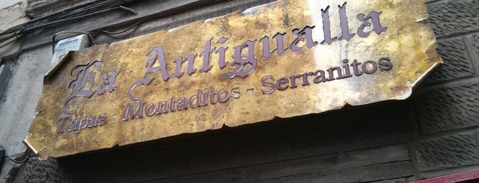 Bodega La Antigualla is one of Tapas Granada.