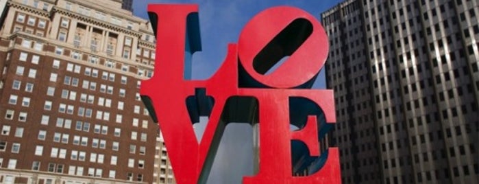 JFK Plaza / Love Park is one of Visiting Philly.