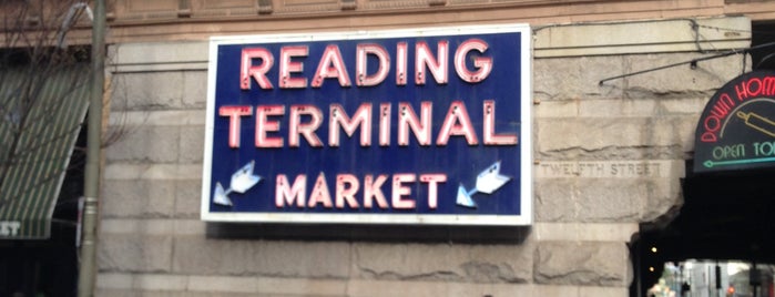 Reading Terminal Market is one of Philly spots.