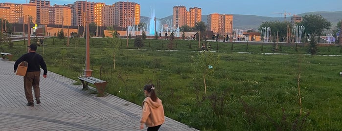 Парк Победы / Victory park is one of Bishkek.