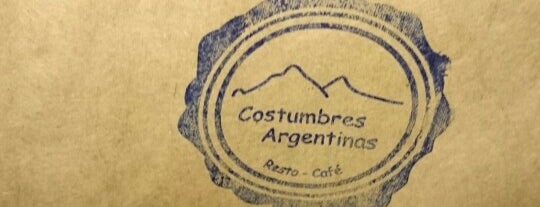 Restaurante Costumbres Argentinas is one of สถานที่ที่ Javier ถูกใจ.