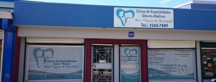 Clinica De Especialidades Odonto-medicas Arce Viquez Y Asociados is one of สถานที่ที่ Javier ถูกใจ.
