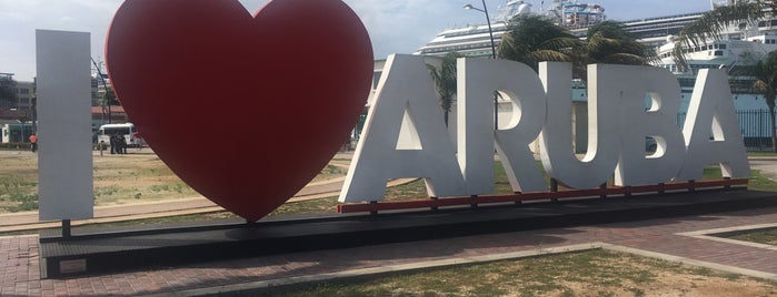I Love Aruba Landmark is one of Gustavo : понравившиеся места.