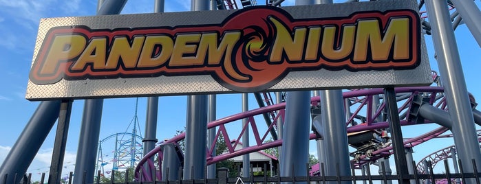 Pandemonium is one of Must-visit Theme Parks in Arlington.