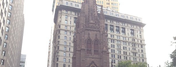 Trinity Church is one of First Trip to NY.