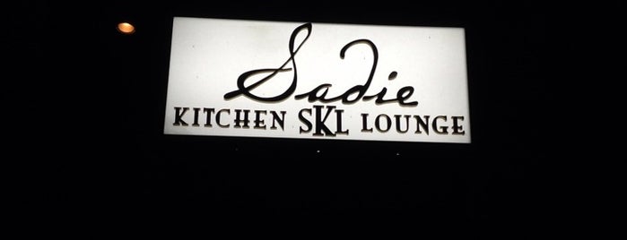 Sadie Kitchen and Lounge is one of dineL.A. 2014 - East LA.