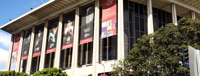 Los Angeles Music Center is one of seen onscreen.