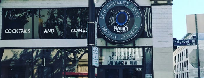 iO West Theater is one of comedy clubs.