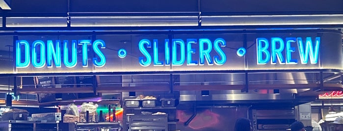 District: Donuts. Sliders. Brew. is one of Las Vegas, NV.