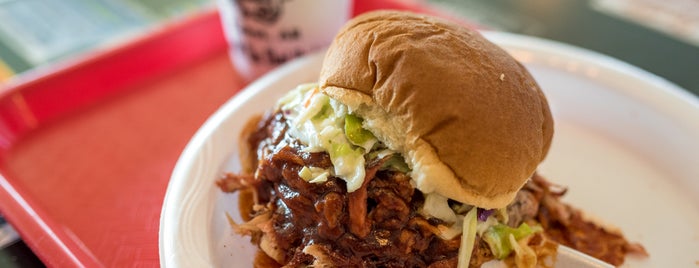 The Mean Pig BBQ is one of Little Rock.