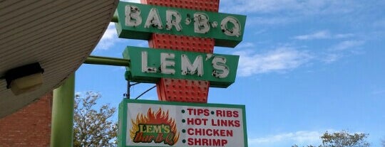 Lem's BBQ House is one of Chicago Food To Do.