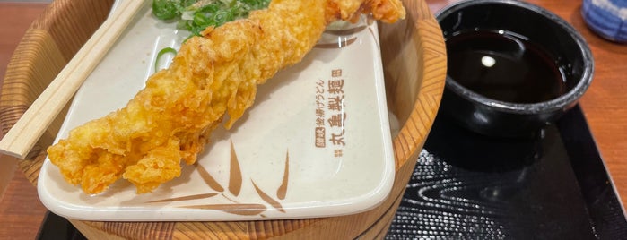 Marugame Seimen is one of 丸亀製麺 中部版.