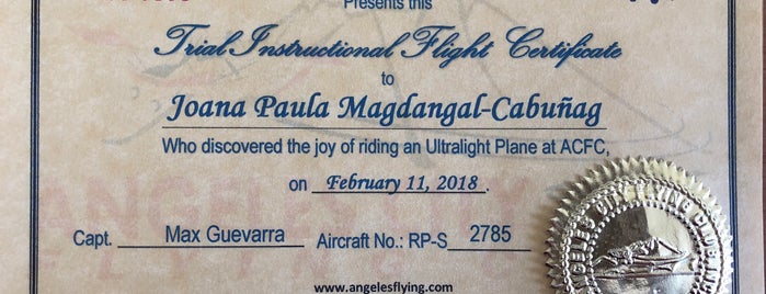 Angeles City Flying Club (Woodland Airpark) is one of Lieux qui ont plu à Agu.