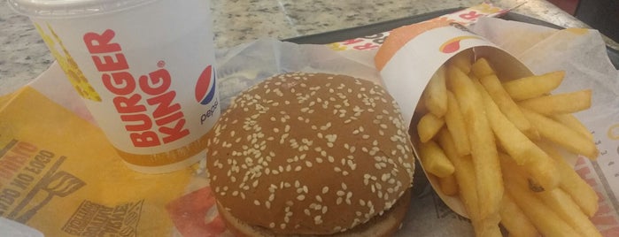 Burger King is one of é tudo de bom.
