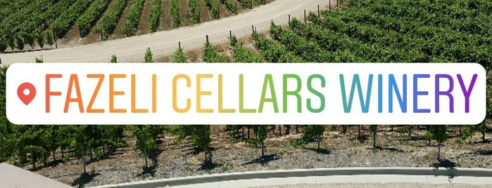 Fazeli Cellars is one of Temecula Wineries.