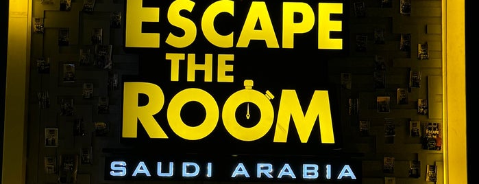 ESCAPE THE ROOM is one of Riyadh fun spots.