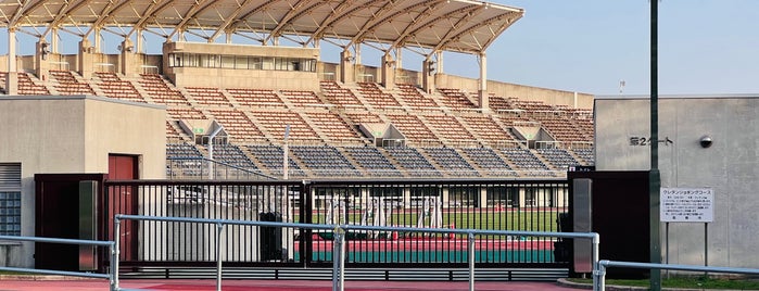 Chiyogadai Park Athletic Stadium is one of サッカースタジアム(その他).