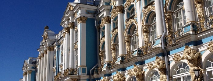 Екатерининский дворец is one of UNESCO World Heritage Sites in Russia / ЮНЕСКО.